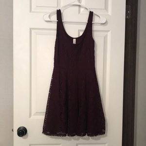 Aeropostale maroon dress